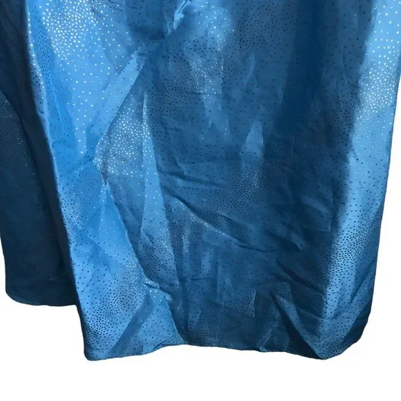 Vintage Jessica McClintock for Gunne Sax Prom Dress Size 9 Made in USA Frozen - Picture 7 of 10